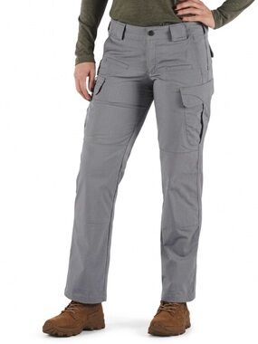 5.11 Tactical Women's Taclite Pro Ripstop Cargo Utility Pants Gray Size 14R